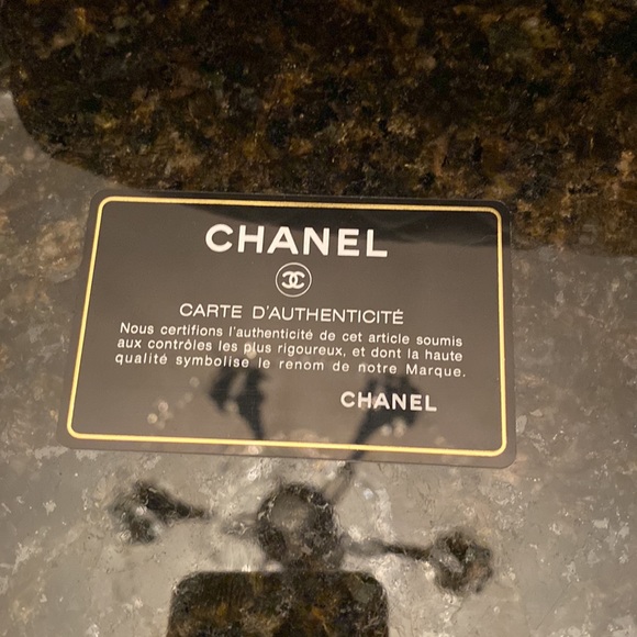 RARE - Authentic CHANEL - Limited Edition - Quilted Lambskin GST /500 - Picture 5 of 16